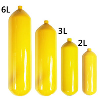 6L 3L diving cylinder steel bottle