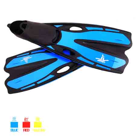 Adult Scuba Diving fins Snorkeling Dive Fins Flippers Size 7-10 Silicone W/Light